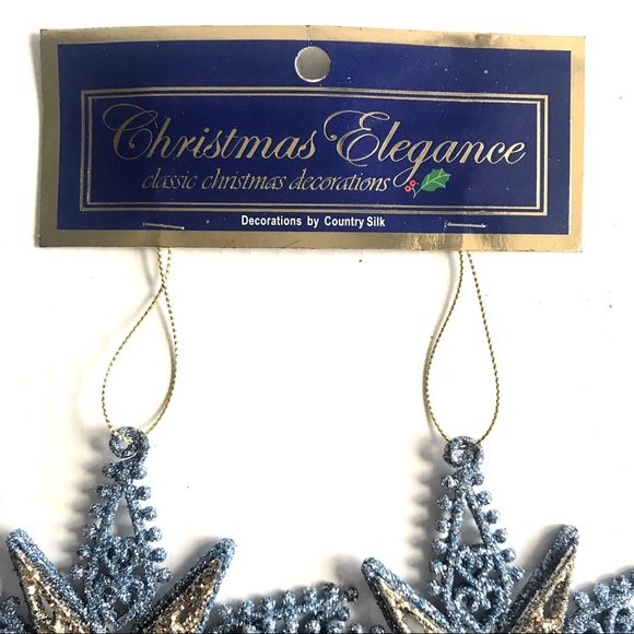 2 Christmas Star Tree Ornaments Christmas Decoration - NWT Gift 🎁 - Picture 4 of 4
